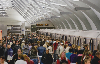 5 самых загруженных линий метро Москвы