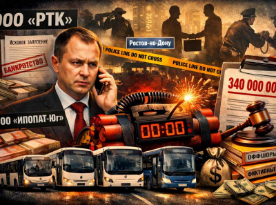 Банкротство ООО &laquo;РТК&raquo; как схема Агашина: вывод автобусов, фиктивные кредиторы и угроза коллапса маршрутов Ростова-на-Дону