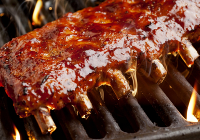 Свиные рёбра на гриле