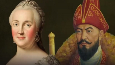 Как Екатерина II на хана Абылая гневаться изволили
